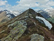 MONTE GARDENA (2117 m) dai Fondi di Schilpario, il 25 maggio 2014 - FOTOGALLERY